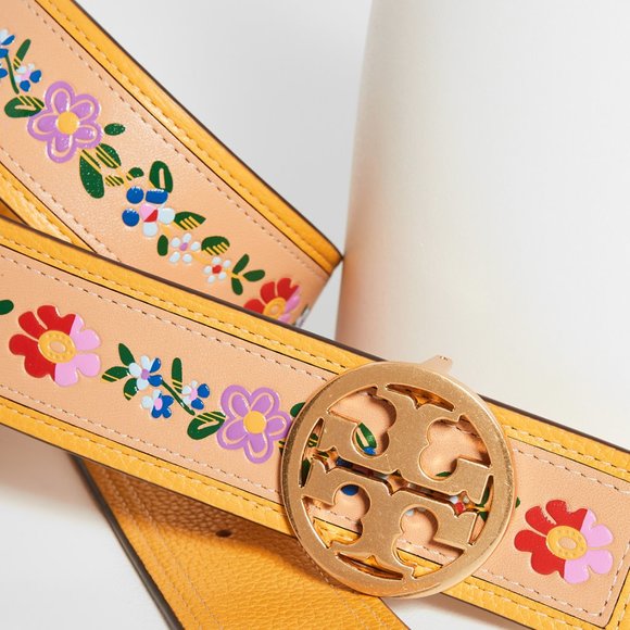 Tory Burch FLORAL PRINTED BELT * VERY RARE! - Picture 5 of 7